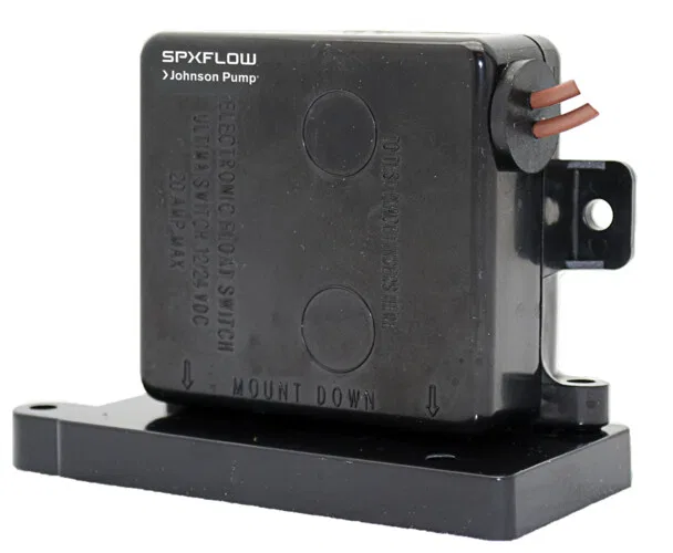 36303 – JOHNSON PUMP Bilge Pump Switch, Electronic Automatic Switch 20 Amp At 12 Volt DC Maximum Current Draw Or 10 A...